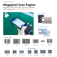 Escáner de Código de Barras Portátil Industrial Android 15 con Lector de Códigos 1D 2D QR, NFC, 4G, WiFi XT8001D