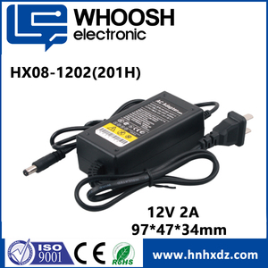 Adaptateur universel AC/DC <span class=keywords><strong>WHOOSH</strong></span> HX08-1202 12VDC 2A 24W Haute efficacité Boîtier en plastique PC pour USA/UK/EU - Product Image 5