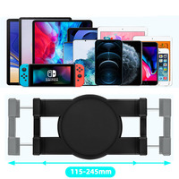 Support de tablette pour siège arrière de voiture avec bras extensible réglable pour appuie-tête de voiture 4,7-12,9 pouces iPad Pro Air Mini Galaxy Fire HD