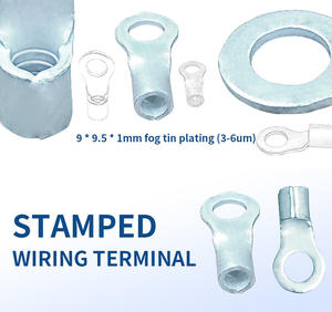 Cosses de câble en cuivre rondes RNB, adaptées au câblage des systèmes de stockage d'énergie et des onduleurs, connecteurs de câbles de batterie - Product Image 5