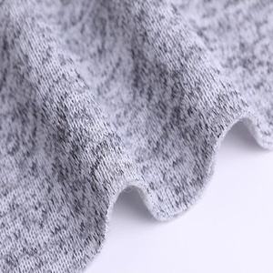 Chaqueta de punto <span class=keywords><strong>polar</strong></span> de un solo lado de poliéster 100% para mujer para Otoño Invierno para toalla ropa de dormir manta tela de gamuza antiestática - Product Image 4