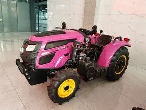 China Fabriek Hoge Efficiëntie Mini Tractor 4wd Tractor Compact Tractor Voor Rotary Tiller