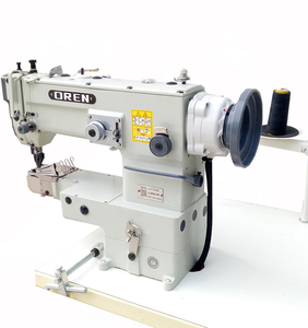 Máquina de Coser Industrial de Cama Cilíndrica para Materiales Gruesos, Puntada Zigzag, Doble Hilo, Motor RN-1731D - Product Image 1