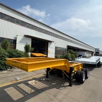 Semi-remorque surdimensionnée personnalisée à bogies multi-essieux hydrauliques en acier robuste pour le transport de charges lourdes