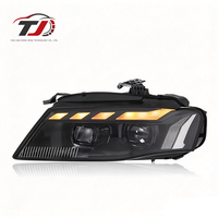 Ensemble de phares LED pour Audi A4 2008-2012, modification style RS, signal dynamique, accessoires de voiture