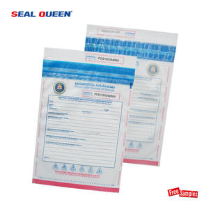 Enveloppe inviolable <span class=keywords><strong>de</strong></span> taille lager Sac inviolable <span class=keywords><strong>de</strong></span> sécurité Sac en plastique personnalisé scellé <span class=keywords><strong>de</strong></span> sécurité - Product Image 2