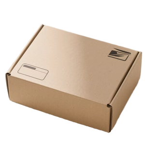 Sustainable Recycled Corrugated Paper <b>Box</b> White Rigid Lid and Base Paper Items Packaging Retail <b>Box</b> for E-Commerce - Product Image 1