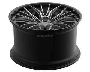 Nuevo Diseño de Llantas de Fibra de Carbono Mate, Gris Mate y Negro Mate, Juego de 2 Piezas para Automóvil de Pasajeros C8 - Product Image 4