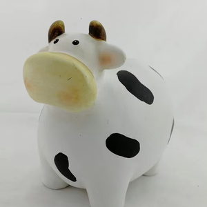 Decorazione in ceramica creativa Mini figure <span class=keywords><strong>di</strong></span> animali in resina graziosi arredi per amici amanti regali curativi Desktop Mini - Product Image 1