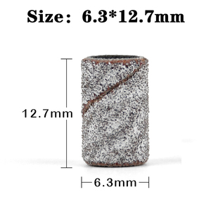 100#150#240# <strong>Zebra</strong> <strong>Sanding</strong> <strong>Bands</strong> Manicure Gel Polish Remover Polishing Machine Replacement Tools Cutter - Product Image 2