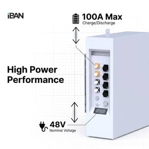 Batería Lifepo4 de Ciclo Profundo Personalizada de 4.8kwh, 48v, 100ah, 6000 Ciclos, para Exteriores, Gabinete de Telecomunicaciones - Product Image 3