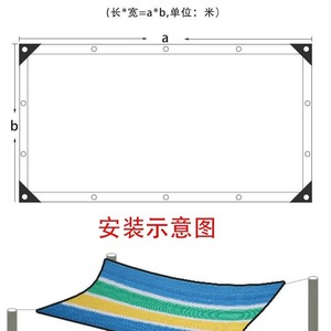 Shade Net HDPE UV Stabilized Dense Thickened Sun Protection For Greenhouse Outdoor Shade Sails - Product Image 2
