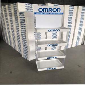 Desain kustom rak Display plastik ramah lingkungan untuk minuman lembut iklan rak Display promosi ramah lingkungan - Product Image 3