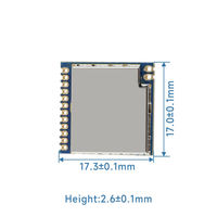Module Lora KZWT LoRa1276 certifié FCC ID, 100mW, portée longue distance 4Km, haute sensibilité, FSK/Lora 868MHz/915MHz, puce Sx1276