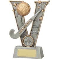 Trophée de sport de hockey au design tendance
