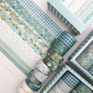 Oro nero del Nastro di Washi Vintage Galaxy Nastro Adesivo Carino Nastro Adesivo Decorativo Autoadesivo del Diario di Cancelleria - Product Image 5