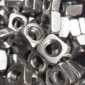 น็อตสี่เหลี่ยมสแตนเลส 304 316 ขนาดต่างๆ ตามมาตรฐาน DIN 557 SAE J104 ASME B18.2.2 รุ่น A2-70 A4-70 ความสูงเพิ่มขึ้น ขนาดตามสั่ง มีสินค้าในสต็อก - Product Image 4