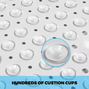 Tapis de <span class=keywords><strong>bain</strong></span> carrés en PVC modernes faits à la machine, antidérapants avec ventouses, tapis de message de <span class=keywords><strong>bain</strong></span> antidérapant pour sol de salle de <span class=keywords><strong>bain</strong></span> à la maison - Product Image 5