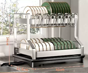 2025 estante <span class=keywords><strong>de</strong></span> secado <span class=keywords><strong>de</strong></span> <span class=keywords><strong>platos</strong></span> <span class=keywords><strong>de</strong></span> <span class=keywords><strong>2</strong></span> <span class=keywords><strong>niveles</strong></span> <span class=keywords><strong>de</strong></span> gran capacidad <span class=keywords><strong>de</strong></span> alta calidad sobre el fregadero <span class=keywords><strong>escurridor</strong></span> <span class=keywords><strong>de</strong></span> <span class=keywords><strong>platos</strong></span> estante <span class=keywords><strong>de</strong></span> <span class=keywords><strong>platos</strong></span> para cubiertos estante <span class=keywords><strong>de</strong></span> secado <span class=keywords><strong>de</strong></span> <span class=keywords><strong>platos</strong></span> - Product Image 6