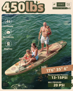 China New Style All Round Paddle Board Beginner Friendly Sup Gonfiabile Waterplay Surfing Inflatable Stand up SP10/8 High-Qualit - Product Image 4