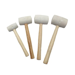 Marteau en caoutchouc souple blanc manche en <span class=keywords><strong>bois</strong></span> sans trace écologique carrelage <span class=keywords><strong>de</strong></span> sol frapper décoration outil <span class=keywords><strong>de</strong></span> réparation <span class=keywords><strong>de</strong></span> Joint en <span class=keywords><strong>bois</strong></span> - Product Image 5