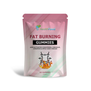 Factory Supply Metabolism Cravings Control Healthy Weight Support <b>Gummy</b> <b>Candy</b> Herbal Fat Burning Gummies with Gynostemma - Product Image 1