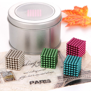 Alta Precisión 3d diy 216 piezas <span class=keywords><strong>5mm</strong></span> 6mm 3mm de <span class=keywords><strong>neodimio</strong></span> de imán magnético <span class=keywords><strong>bolas</strong></span> de color <span class=keywords><strong>5mm</strong></span> - Product Image 1