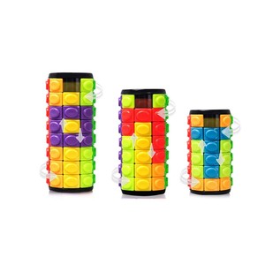 Fidget Toys para adultos y adolescentes-Magic Cube Puzzle, Brain Teasers, Cilindro Girar y deslizar Juguete lógico para niños - Product Image 1
