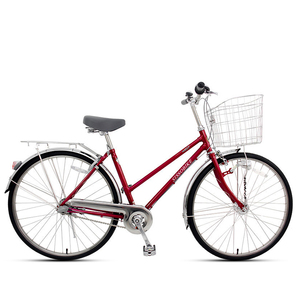 ASD Nova Venda Quente de 26 Polegadas Básica Única Velocidade Branca Cidade Urbana Bicicleta Retro Senhora Adulto Bicicleta - Product Image 3