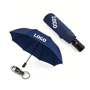 Promotional Wholesale Logo <b>Umbrella</b> Custom for Business Event Gift <b>Windproof</b> Durable <b>Umbrellas</b> - Product Image 1