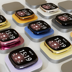 Coque en TPU de protection plein écran <span class=keywords><strong>sport</strong></span> pour <span class=keywords><strong>montre</strong></span> Versa 3/Versa 4/<span class=keywords><strong>Sense</strong></span>/<span class=keywords><strong>Sense</strong></span> 2 - Product Image 4
