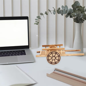 Chariots de jouets en bois de chariot, jouets éducatifs en bois pour enfants de chariot, jouets de chariot, chariots de jouets de loisirs pour enfants, chariot push-pull - Product Image 5