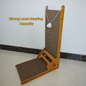 L形壁挂式猫抓挠器宠物用品耐磨家具保护猫玩具 - Product Image 4