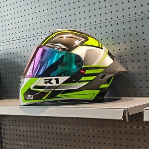新しいAXK ABSオートバイフリップアップヘルメットデュアルバイザー認定取り外し可能な裏地付き女性用 - Product Image 2