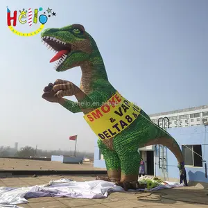 Eventos musicales etapa deco gigante realista personalizado gigante inflable dinosaurio inflable animal aire volar dinosaurio
