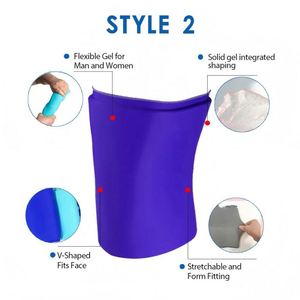 Genouillères de compression réutilisables et flexibles pour le soulagement de la douleur, idéales pour les voyages - Product Image 2