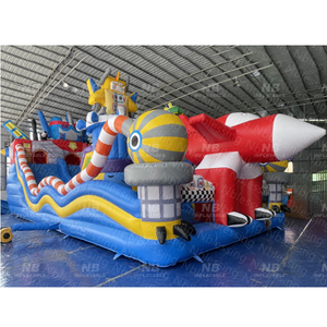 Castillo Inflable Comercial con Tobogán para Niños, Casa de Juegos Acuáticos en Venta - Product Image 3