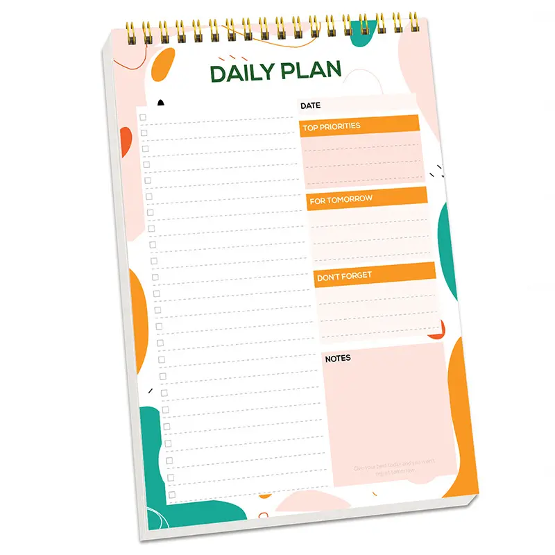 2024 cuaderno de negocios personalizado diarios planificador diario planificador cuaderno