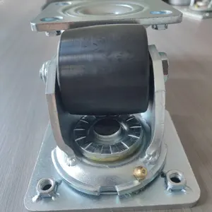 <span class=keywords><strong>Roulette</strong></span> en nylon pivotante rigide industrielle robuste de taille <span class=keywords><strong>mini</strong></span> - Product Image 6