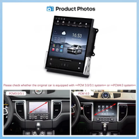 Autoradio multimédia Android 11,3 pouces pour Porsche Macan 2014-2017 avec Carplay, GPS, navigation, écran stéréo et audio