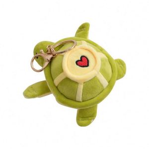 12cm cuore tartaruga marina peluche portachiavi giocattoli <span class=keywords><strong>Mini</strong></span> farciti oceano acquario Eco Souvenir simpatici Peluches Plushie tartaruga portachiavi - Product Image 6