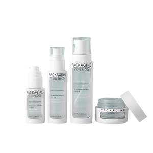 Envase para Cosméticos, Set de Productos para el Cuidado de la Piel, Nuevo Material de Envase, Botella Hueca Transparente Esmerilada - Product Image 4