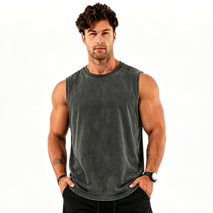 เสื้อกล้ามออกกำลังกายแห้งเร็วสำหรับผู้ชาย - Product Image 2