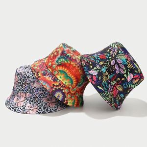 Nouveau Chapeau Bob Réversible Unisexe en Coton Imprimé Floral Pliable pour Adulte, Protection Solaire Extérieure, Vente en Gros 2022 - Product Image 2