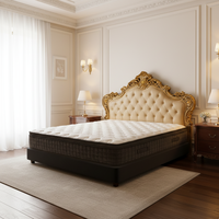 Luxuriöse Hochwertige Moderne Apartment-Hotel Orthopädische Hybrid-Matratze Gel-Memoryschaum Hypoallergen 30cm Dick 10-Jahres-Garantie
