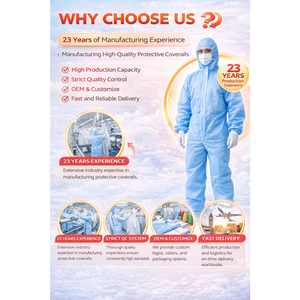 Einweg-Schutzkleidung Lebensmittelqualität PSA-Schutzanzug - Product Image 6