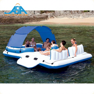 Balsa inflable <span class=keywords><strong>para</strong></span> niños y <span class=keywords><strong>adultos</strong></span>, piscina de Lago de mar, <span class=keywords><strong>flotadores</strong></span> <span class=keywords><strong>inflables</strong></span>, tumbona de aire - Product Image 3