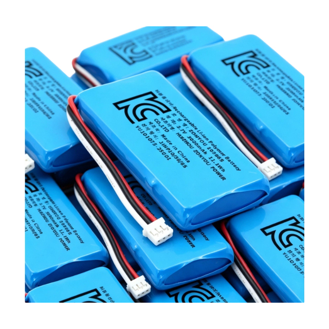 Hot Sale High Temperature Resistant 103665 Lithium Polymer Battery 3.7V 3000mAh Pouch Cells for Electric Power Tool Toy Fan Bank
