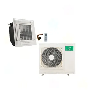 Kaset klima tavan 24000btu soğutma isıtma 7.5KW klima kaset 220V 3P merkezi klima 2TON