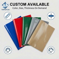Tissu en PVC enduit 650GSM 450GSM 550GSM, bâche en PVC pour camion, auvent, tente